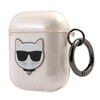 Karl Lagerfeld KLA2UCHGD AirPods cover złoty/gold Glitter Choupette