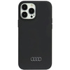 Audi Silikonhülle iPhone 13 Pro Max 6,7&quot; schwarz/schwarz Hardcase AU-LSRIP13PM-Q3/D1-BK