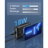 Bateria zewnętrzna (Powerbank) VEGER S20 - 20 000mAh LCD Quick Charge PD 22,5W czarny (W2053)