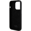 Karl Lagerfeld Silicone Ikonik Metal Pin case for iPhone 15 Pro - black