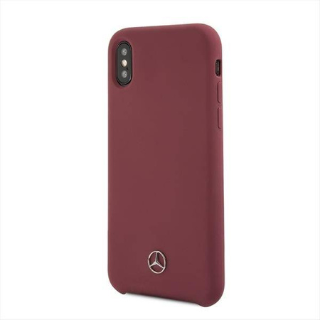 Etui IPHONE X / XS Mercedes Hard Case (MEHCPXSILRE) czerwone