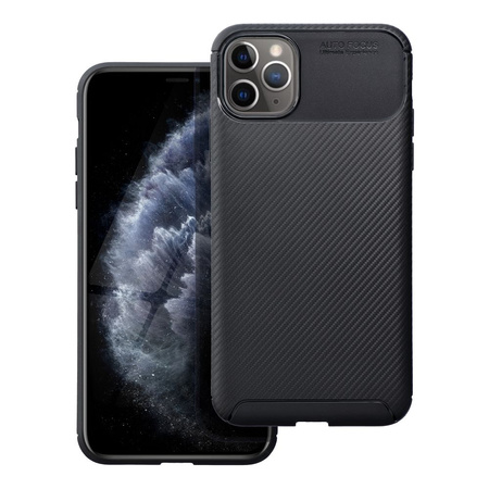 Futerał CARBON PREMIUM do IPHONE 11 Pro Max czarny