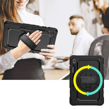 Case GALAXY TAB S7+ PLUS / S8+ PLUS / S7 FE 12.4 Tech-Protect Solid360 black