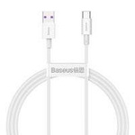 Baseus Superior kabel USB - USB Typ C 66 W 6A 1 m Biały (CATYS-02)