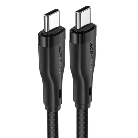 Acefast C8-03 USB-C / USB-C 60W 3A Kabel - schwarz