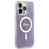 Guess GUHMP14XH4STU iPhone 14 Pro Max 6.7" purpurowy/purple hardcase 4G MagSafe