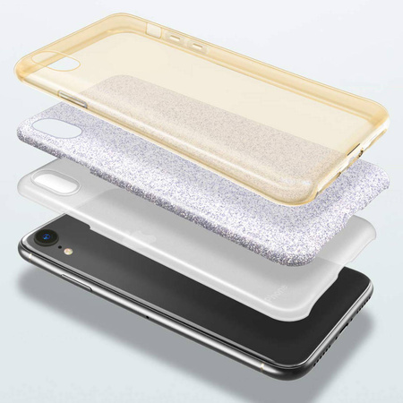 Case SAMSUNG GALAXY S22+ PLUS Glitter gold