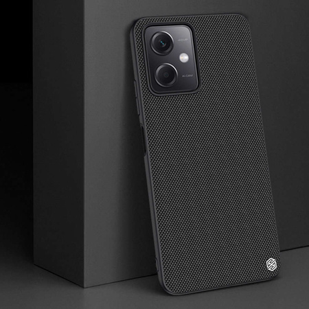 Nillkin Textured Case for Xiaomi Redmi Note 12 5G / Poco X5 5G Reinforced Nylon Cover Black