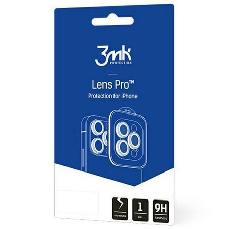 Apple iPhone 15 Pro – 3mk Lens Protection Pro Graphite