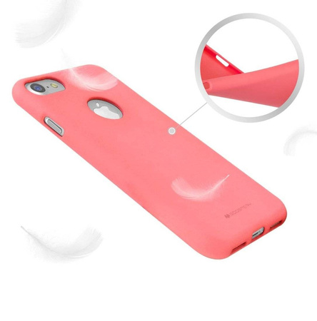 Etui IPHONE 7 Soft Jelly Case jasny róż