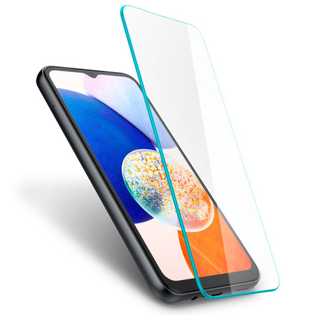 GEHÄRTETES GLAS Spigen GLAS.TR SLIM 2ER-PACK GALAXY A14 5G KLAR