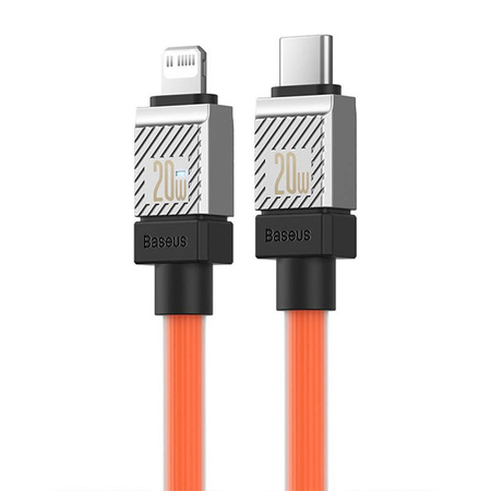 Baseus kabel CoolPlay USB-C - Lightning 2m 20W pomarańczowy