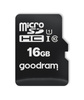 Goodram Microcard 16 GB karta pamięci micro SD HC UHS-I class 10, adapter SD (M1AA-0160R12)