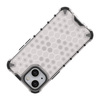 Honeycomb Case armor cover with TPU Bumper for iPhone 13 mini blue