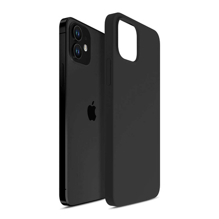 Apple iPhone 12 - 3mk Hardy Silicone MagCase Black