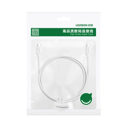 Ugreen US562 USB-C / USB-C PD cable 100W 1m - white