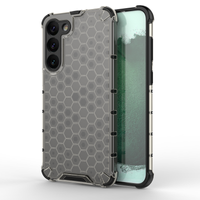 Honeycomb etui do Samsung Galaxy S23+ pancerny hybrydowy pokrowiec czarne