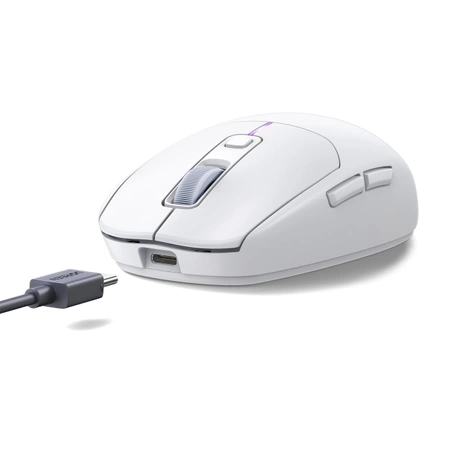 Ugreen MU103 Bluetooth 5.0 computer mouse / 2.4GHz USB receiver - white