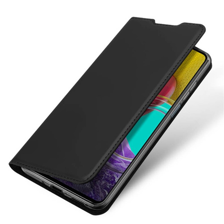 Schutzhülle SAMSUNG GALAXY M53 5G mit einem Flip Dux Ducis Skin Leder schwarz