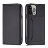 Magnet Card Case for Samsung Galaxy S23 flip cover wallet stand black