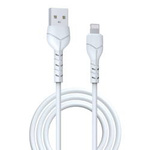 Devia kabel Kintone USB - Lightning 1,0 m 2,1A biały