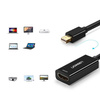 Ugreen kabel adapter przejściówka 4K HDMI (żeński) - Mini DisplayPort (męski - Thunderbolt 2.0) biały (MD112 10460)