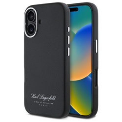 Karl Lagerfeld Hotel RSG - Etui iPhone 16 (czarny)