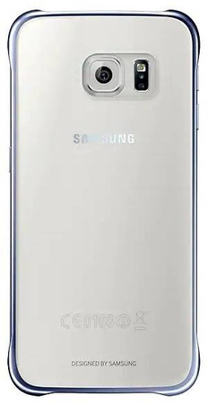 Etui clear cover SAMSUNG  S6 granatowe  EF-QG920BBEGWW