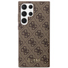 Guess 4G Metal Logo - Etui Samsung Galaxy S23 Ultra (brązowy)