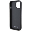 Etui AMG Leather Debossed Lines do iPhone 15 Plus - czarne