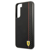 Ferrari FESAXHCS22MBK S22+ S906 czarny/black hardcase On Track Carbon Stripe