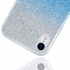 Case IPHONE 13 Glitter silver & blue