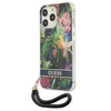 Case IPHONE 13 PRO MAX Guess Hardcase Flower Strap (GUHCP13XHFLSB) blue