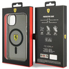 Ferrari FEHMP14MURKK iPhone 14 Plus 6.7" black/black hardcase Translucent Magsafe