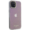 Guess GUHCP15SHDECMP iPhone 15 6.1&quot; pink/pink hardcase IML Faceted Mirror Disco Iridescent