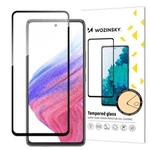 Wozinsky Full Glue Tempered Glass Samsung Galaxy A54 5G 9H Vollbild-Hartglas mit schwarzem Rahmen