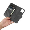 iCarer Wallet Case 2in1 iPhone 14 Flip Leather Anti-RFID Black (WMI14220725-BK)