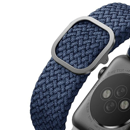 UNIQ pasek Aspen Apple Watch 40/38mm Braided niebieski/oxford blue