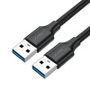 Ugreen kabel przewód USB 2.0 (męski) - USB 2.0 (męski) 3 m czarny (US128 30136)