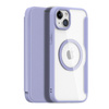 Dux Ducis Skin X Pro Magnetic Flip MagSafe Case iPhone 15 Plus - Purple