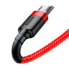 Baseus Cafule Cable - Dwustronny kabel połączeniowy micro USB na USB QC 3.0, 2.4 A, 1 m (czerwony)