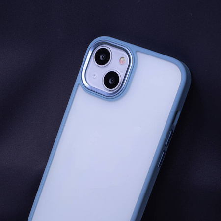 Nakładka Satin Matt do iPhone X / XS niebieska