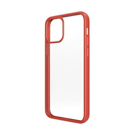 Case IPHONE 12 PRO MAX PanzerGlass ClearCase Mandarin Red AB