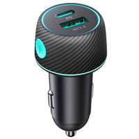 Car charger 60W USB-C USB-A Joyroom JR-CCN01 | black