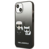 Karl Lagerfeld KLHCP13STGKCK iPhone 13 mini 5,4 &quot;hardcase black / black Gradient Ikonik Karl &amp; Choupette