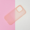 Kingxbar Plain Series case cover for iPhone 13 Pro silicone cover pink