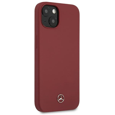 Mercedes MEHCP13MSILRE iPhone 13 6.1 &quot;red / red hardcase Silicone Line