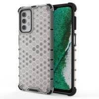 Honeycomb etui pancerny pokrowiec z żelową ramką Samsung Galaxy A32 5G przezroczysty