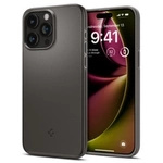 Etui Spigen Thin Fit na iPhone 15 Pro Max - metaliczny szary