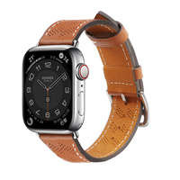 Strap Leather Leather strap for Apple Watch Ultra, SE, 8, 7, 6, 5, 4, 3, 2, 1 (49, 45, 44, 42 mm) bracelet brown